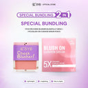 SYB Blush On Cushion Serum - Krim Pemerah Pipi Alami Dengan 5X Ceramide Complex Serum +Allantoin, Niacinamide & Vitamin E - NEW SYB BLUSH  ON CUSHION  SERUM (PINK)