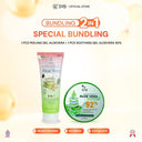 SYB Skin Comfort 2in1 Bundle (Facial Glowing Peeling Gel + Soothing & Moisture Gel Aloevera)