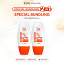 NEW SYB COSMETIC SunSerum SPF 50+ PA+++ dengan 5X Ceramide & Ectoin 40ml Perlindungan Ganda untuk Wajah