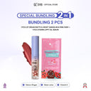【+1.000 DAPAT 2PCS】- NEW SYB VITAMIN LIPPY OIL SERUM (Serum Bibir) with JOJOBA OIL