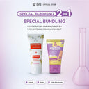 【SYB Perfect Finish Pack】 - SYB COSMETIC Depilatory Hair Removal MINI SIZE 25GR + Whitening Cream Lipatan Kulit 0% Paraben
