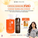 【Cakeqy Bundling Choice】 - Body Toner New Netto 250ml(+10ml Extra) + Body Toner 100ml *Get 1pc Peel Off Mask Varian Random*