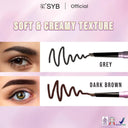 NEW SYB Eyebrow Pencil dengan Vitamin E & Soybean Oil