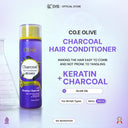 NEW SYB CO.E Olive Charcoal Hair Care with Keratin Charcoal & Candle Nut Oil