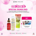 NEW SYB【BUNDLING BUY 3 GET 6 】Red Jelly Serum+Toner Enzim+ Peeling Gel+ GET Peel Of Mask 3 Sachet Random