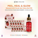 SYB Bundling 2in1 - NEW SYB Red Jelly Serum with Niacinamide 10% + Peel Off Mask kemasan sachet 1 Box