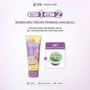 Depilatory Hair Removal Cream 100ml *Get @1pc soothing gel aloevera 50gr*