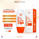 NEW SYB COSMETIC SunSerum SPF 50+ PA+++ dengan 5X Ceramide & Ectoin 40ml Perlindungan Ganda untuk Wajah