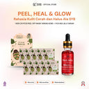 SYB Bundling 2in1 - NEW SYB Red Jelly Serum with Niacinamide 10% + Peel Off Mask kemasan sachet 1 Box