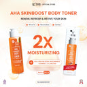 [BUNDLING 5pc *FREE 2pc MASKER RANDOM*]-  NEW SYB AHA SKINBOOST BODY TONER DNA SALMON (Toner Eksfoliasi Angkat Daki)