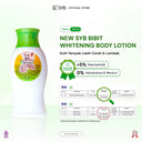 NEW SYB BIBIT WHITENING BODY LOTION WITH DNA SALMON