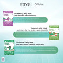 Masker Jelly SYB Baru (Blueberry, Semangka, DNA Salmon, Mugwort, Mentimun)