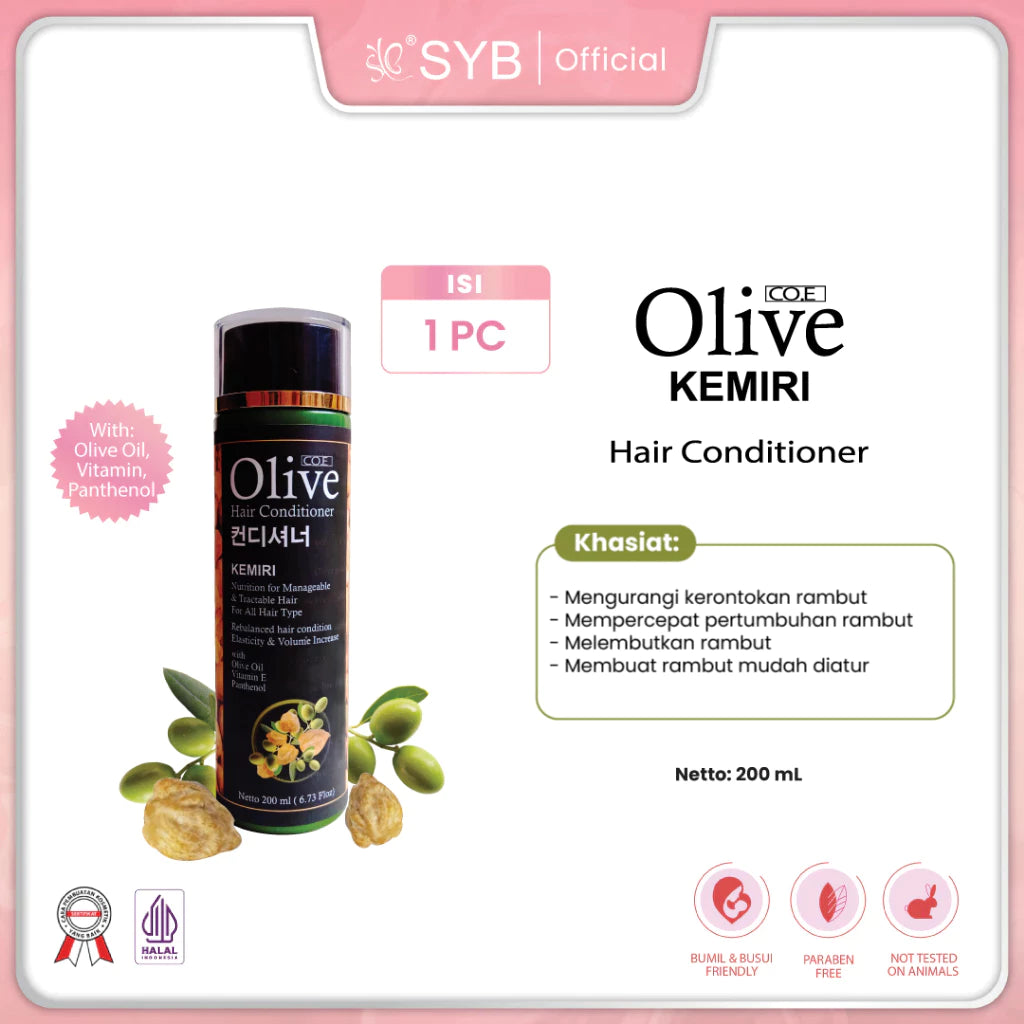 SYB CO.E OLIVE BLACK CONDITIONER KEMIRI – SYBofficial