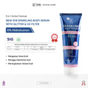 NEW SYB SPARKLING BODY SERUM WITH GLITTER + GLUTATHIONE