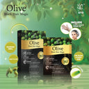 SHAMPOO PENGHITAM RAMBUT - SYB OLIVE BLACK HAIR MAGIC with OLIVE OIL (1 BOX - 10 SACHET)