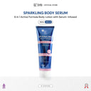 Bundling 2in1 - NEW SYB SPARKLING BODY SERUM WITH GLITTER + GLUTATHIONE 200 ML & MECCA 2in1 Tripeptide 150ml