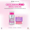 NEW SYB Micellar Water Low PH 4.5-5.5 dengan Niacinamide & Allantoin untuk Kulit Sensitif [130ml]