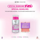 NEW SYB Micellar Water Low PH 4.5-5.5 dengan Niacinamide & Allantoin untuk Kulit Sensitif [130ml]