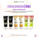 SYB Special Bundling 6pcs [2pcs Peeling Aloevera + 2pcs Peeling Snail + 2pcs Peeling Charcoal]