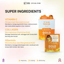 SYB NATUR90 GOLD PEEL OFF MASK (BOX – 10 SACHET)