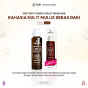 Bundling 2in1 Body Care - Toner Coklat + Whitening Body Serum with Niacinamide