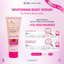 NEW SYB Whitening Body Serum With Collagen + 5% Niacinamide [ Netto 100ml ]- Mencerahkan & Melembabkan Kulit