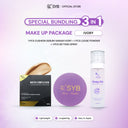 BUNDLING 3in1 Makeup Package [Cushion+Loose Powder+Setting Spray]