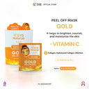 Masker Peel Off SYB NATUR90 GOLD (Kotak – 10 Sachet)