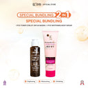 Bundling 2in1 Body Care - Toner Coklat + Whitening Body Serum with Niacinamide