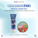 SPECIAL BUNDLING 2in1 MOIST ( New SYB Sparkling Body Serum With Glitter + Glutathione + SYB Soothing Moisture Gel )