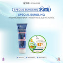 SPECIAL BUNDLING 2in1 MOIST ( New SYB Sparkling Body Serum With Glitter + Glutathione + SYB Soothing Moisture Gel )