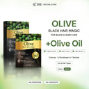 SHAMPOO PENGHITAM RAMBUT - SYB OLIVE BLACK HAIR MAGIC with OLIVE OIL (SACHET)