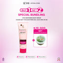 SPECIAL BUNDLING 2in1 Moist (New SYB Whitening Body Serum With Collagen +Soothing & Moisture Gel Aloevera)