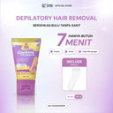 SYB COSMETIC Depilatory Hair Removal Mini Size 25gr [Cream Pembersih Bulu Hanya 7 Menit]