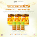 SYB BUNDLING GET 6PCS BODY CARE DNA SALMON (3PCS LOTION MECCA 2IN1 + 3PCS IN-FUSE DNA BODY WATER)