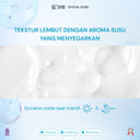 NEW SYB BP MILK BATH BODY WASH WITH GOAT MILK & SWIFTLET NEST 270 & 500 ML