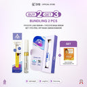 PAKET DREAM HOUSE COSMETIC (DHC) -  1PC EYELASH + 1PC EYEBAG (FREE PEEL OFF SACHET 1PC)