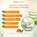 NEW SYB SOOTHING & MOISTURE GEL ALOE VERA PLUS SNAIL