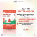 SYB PAKET BUNDLING GLOWING (PEELING GEL ALOE VERA + BRIGHTENING GLOW SERUM + 5 JELLY MASK WATERMELON)