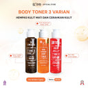 NEW SYB AHA Skinboost Body Toner [Toner Badan dengan kandungan Glycolic Acid, DNA Salmon & Niacinamide 2%] untuk Kulit Cerah Halus dan Bersih