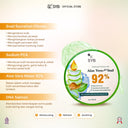 BUNDLING 2in1 Depilatory Cream + Soothing Gel [Paket Pembersih Bulu & Melembabkan Kulit]    - DEPILATORY CREAM + SOOTHING GEL ALOEVERA SNAIL 92