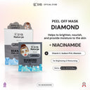 SYB NATURGO PEEL OFF MASK SACHET (Satuan/Ecer)