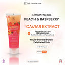 SPECIAL BUNDLING 3pcs - Exfoliating Gel Peach&Raspberry [for face & body]