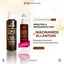 Bundling 2in1 Toner Badan - AHA Toner + Toner Coklat [Toner Angkat Daki with Niacinamide & Glycolic Acid]