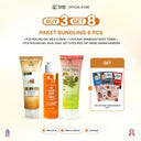 BELI 3 DAPAT 8 (AHA SKINBOOST BODY TONER + PEELING GEL ALOEVERA + PEELING GEL SNAIL) *FREE 5PCS PEEL OFF MASK SACHET*