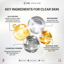 NEW SYB FACIAL GLOWING PEELING GEL with CHARCOAL