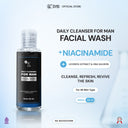 NEW SYB FACIAL WASH CLEANSER FOR MAN (DAILY & ACNE)