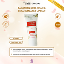 SYB BUNDLING 4IN1 (3PCS NEW SYB AHA SKINBOOST BODY TONER DNA SALMON + 1PCS SYB WHITENING CREAM LIPATAN KULIT)
