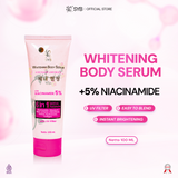 NEW SYB Whitening Body Serum With Collagen + 5% Niacinamide [ Netto 100ml ]- Mencerahkan & Melembabkan Kulit