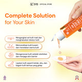 NEW SYB AHA Skinboost Body Toner [Toner Badan dengan kandungan Glycolic Acid, DNA Salmon & Niacinamide 2%] untuk Kulit Cerah Halus dan Bersih